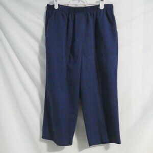 ALIA | size 14 | Blue Casual Pants / Joggers | Stretchy Elastic Waistband | NWOT